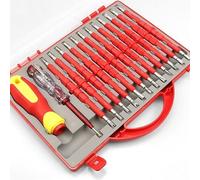 Set Cacciaviti Riparazione Strumento Magnetico Bit Torx Esagono 26Pcs Isolato