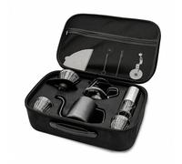 Set Caffè da Viaggio con Macinacaffè Compatto Kit Pour Over con Bollitore