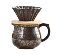 Set caffè filtro in ceramica, dripper a cono, uso domestico