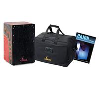 XDrum Design Series Cajon "Flower" Set con borsa e guida (tedesco)