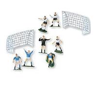 Set calcio decorazione per torta campo sportivo