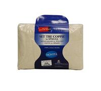 CALEFFI - Set Asciugamani Bagno Viso e Bidet in Morbida Spugna 100% Cotone con 3 Asciugamani Viso 55x100 cm + 3 Asciugamani Bidet Ospite 40x60 cm, Asciugamano Resistente a Lavaggi Frequenti e Durevole