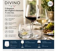 Bormioli Rocco Nexo Set Bicchieri Acqua, in Vetro, 36 cl, 6 unità (Confezione da 1)