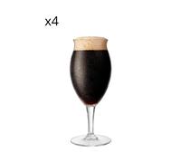 PASABAHCE Set calici birra Stout e Porter in vetro, 4 pezzi trasparente tavola