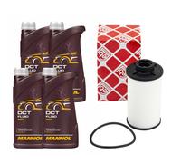 Set Cambio DCT Fluido 4 Litro + Filtro Olio Trasmissione per Audi A3 Sedile
