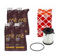 Set Cambio DCT Fluido 4 Litro + Filtro Olio Trasmissione per Audi A5 A6 Q5 A7 A4