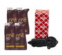 Set Cambio DCT Fluido 4 Litro + Filtro Olio Trasmissione per Audi A6 Avant 2.0