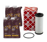 Set Cambio DCT Fluido 4 Litro + Filtro Olio Trasmissione per VW Golf VII 2.0 110