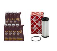 Set Cambio DCT Fluido 7 Litro + Filtro Olio Trasmissione per VW Tiguan Arteon