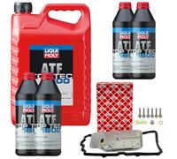 Set Cambio Liqui Moly Atf 1600 9 Litro + Filtro Olio Trasmissione per di