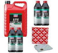 Set Cambio Liqui Moly Atf 1800 9 Litro + Filtro Olio Trasmissione per di