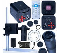 Set Camera Microscopio Norma Black PRO - HDMI 1080P | per Ispezione