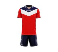 Set camicia e pantaloncini Givova Campo Rouge S