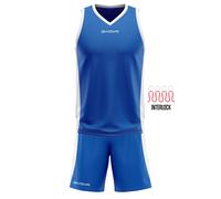 Set camicia e pantaloncini Givova Power Bleu L