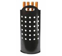 SET CAMINO 664 in ferro con contenitore e manici in legno - accessori per camino