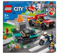 LEGO® City 60319 Soccorso antincendio e inseguimento della polizia