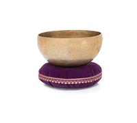 Set Campana Tibetana XDrum Omshanti 13 cm con Cuscino, Diametro: ca. 13 cm