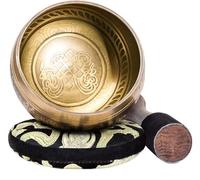 Set campane tibetane, Fiore della vita, 3,5 pollici, Yoga Mindfulness | 3.5 in Auspicious