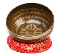 Set campane tibetane in rame fatte a mano 14-30 cm