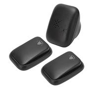 Set Campanello Wireless, Campanello Autogenerante 1 Ricevitore 2 Pulsanti Resistente Agli Urti CA 110-230 V per Donne Incinte per Fabbriche (Spina UE)