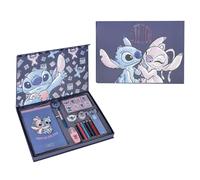 SET CANCELLERIA STITCH E ANGEL VALIGETTA DISNEY PER DISEGNARE COLORARE SCRIVERE