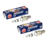 Set Candele Accensione NGK Iridium CR8EIX 2 Pezzi Per Adly Herchee Arctic Cat