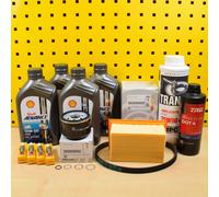 Set Candele Filtro Olio Originale Filtro Aria Olio Shell 15w50 per BMW R Nove