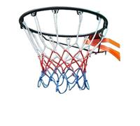 Set canestro da Basket Regolabile - Kit Cerchio da Gioco Professionale per Montaggio su Recinzione o Parete, Facile Installazione per Giocare all'aperto