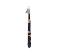 Set canna da pesca telescopica e mulinello per esperienze di pesca senza sforzo ovunque (230 m, nero)