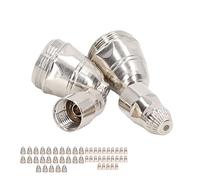 Set Cannello per Taglio Al, Kit in Rame da 50 Pezzi | Set punte elettrodi, forte penetrazione, finitura galvanica, adatto per piastre da 12-20 mm