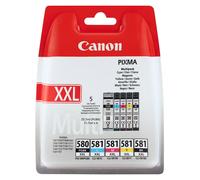 Canon 5X Original Cartucce XXL Pixma TS 6350 TS 6351 TS 8350 TS 8351 In Set