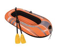 Set Canotto Canotto Kondor 2000 Con Remi E Pompa, Misura Gonfio Cm. 188X98, 1 Adulto E 1 Bambino, Max 120 Kg