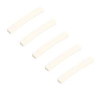 Set Capotasto in Osso 5 Pezzi, per Chitarra Elettrica | Supporto Preciso delle Corde, Riduce il Fruscio, per Liutai e Modifiche Fai da Te, Manutenzione