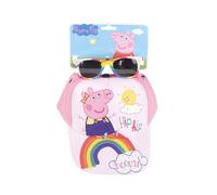 Set Cappellino ed occhiali da sole Peppa Pig