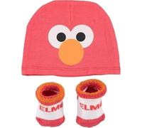 Set Cappello E Scarpine Elmo Per Bambini - Set Regalo Per Bambini Sesame Street