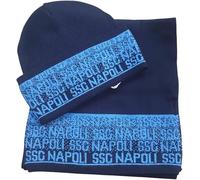 Set Cappello e sciarpa logato maglia misto viscosa SSC NAPOLI Enzo Castellano