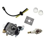 Set carburatore compatibile con tagliasiepi Einhell AL-KO ALKO Atika Fuxtec 23-26 cc