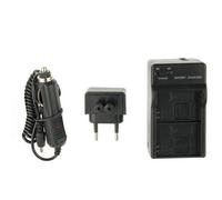 Set Caricabatterie Auto Casa Gopro Hd Hero 3 3+ Black Edition Silver 3,7v Nero