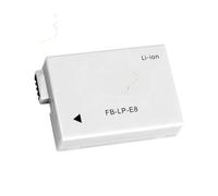 Set Caricabatterie Batteria LP-E8 Da 830 MAh, Compatibile Con Canon, For SLR EOS 550D 600D 650 700D X5 X4 X6 X7 X4 X5 X6i X7i T5i(1 Battery)