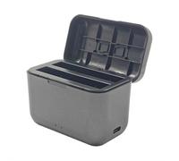 Set caricabatterie per Insta360 X5, per batteria Insta 360 X5, hub di ricarica veloce per action camera, ricarica due batterie contemporaneamente