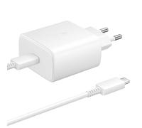 Caricabatterie Samsung EP-TA845EWE 45W con cavo USB-C 1,8m - Bianco