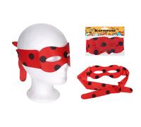 Set carnevale - maschera per occhi coccinella