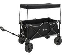 Set carrellino da spiaggia berger beach + tettuccio parasole con ruote da sabbia