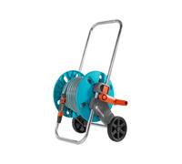 18502 SET CARRELLO AVVOLGITUBO CON 20 MT DI TUBO LANCIA E RACCORDI GARDENA