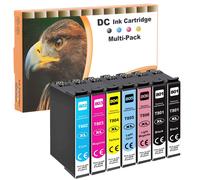 SET CARTUCCE COMPATIBILI EPSON 7 PEZZI B C M Y LC LM LY COLORI ALTA QUALITÀ STAM