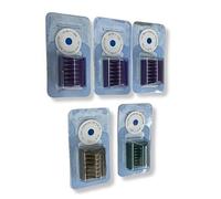 Set cartucce da 10 mm applier emoblocco laparoscopico da 5-3 viola, 1...