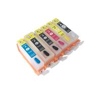 Set cartucce ricaricabili, compatibile con Canon, MG8120 MG6120 | CLI-226BK CLI-226C CLI-226M CLI-226Y CLI-226GY PGI-225BK, chip ARC