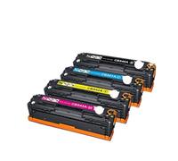 Set cartucce toner 5PK CB540A 125A compatibili con CP1210 CP1518 CP1515 N