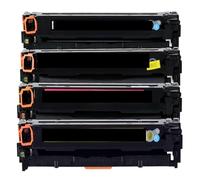 Set cartucce toner, compatibile con HP, 201A CF400A CF401A | CF402A, CF403A, BK C M Y, BK-1500, CMY-1400 pagine(BK)