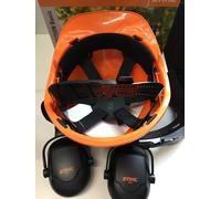 Set casco base Stihl Function con casco forestale, protezione viso e orecchie